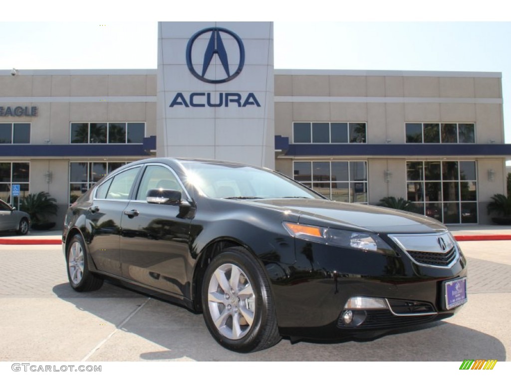 Crystal Black Pearl Acura TL