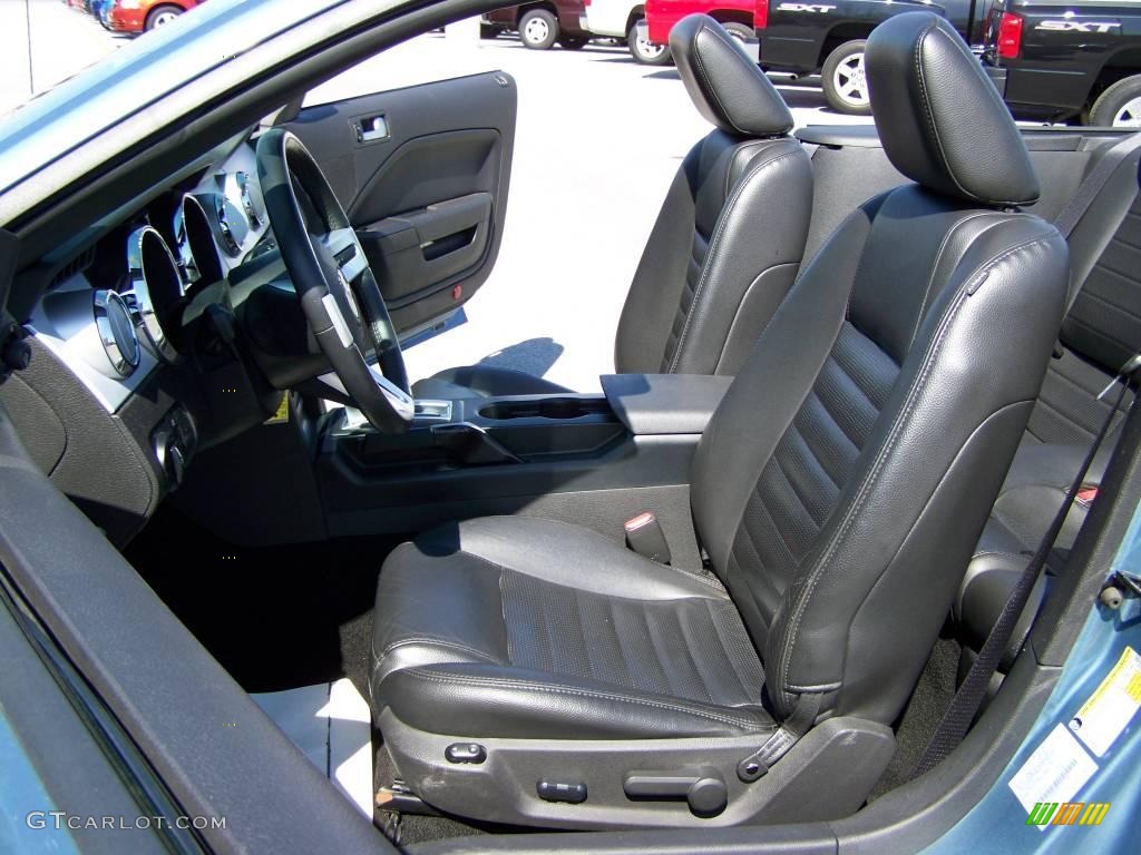 2005 Mustang GT Premium Convertible - Windveil Blue Metallic / Dark Charcoal photo #12