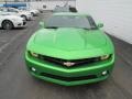 2011 Synergy Green Metallic Chevrolet Camaro LT Coupe  photo #4