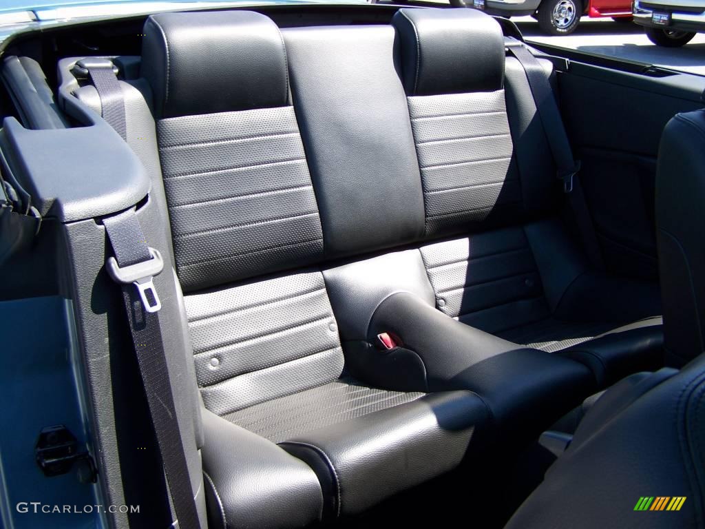 2005 Mustang GT Premium Convertible - Windveil Blue Metallic / Dark Charcoal photo #14