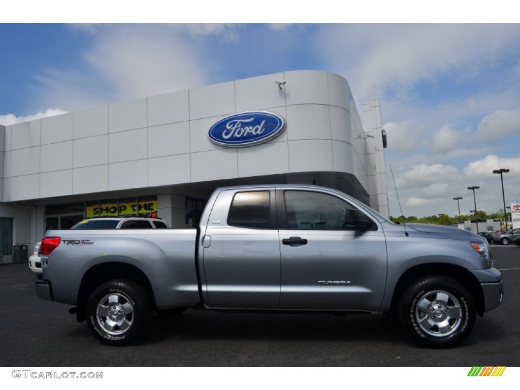 2011 Tundra TRD Double Cab 4x4 - Silver Sky Metallic / Graphite Gray photo #2