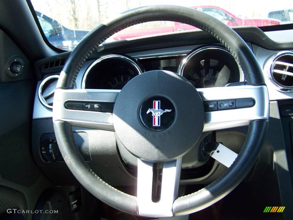 2005 Mustang GT Premium Convertible - Windveil Blue Metallic / Dark Charcoal photo #19