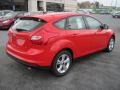 2013 Race Red Ford Focus SE Hatchback  photo #3