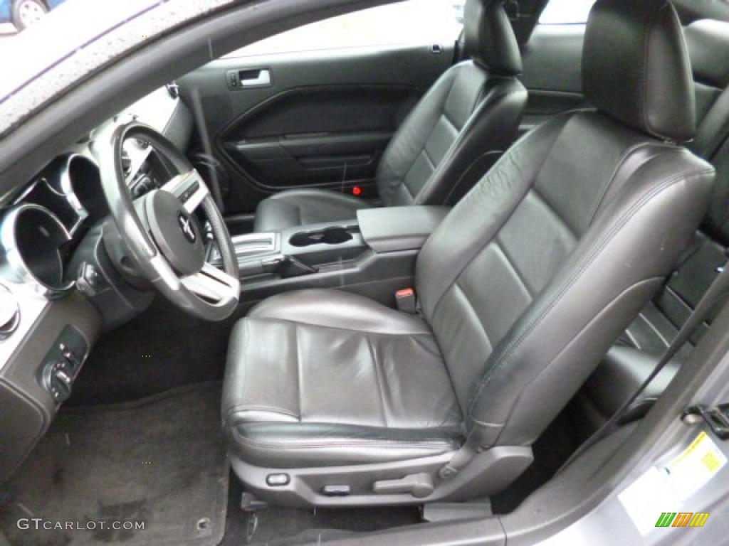 2007 Mustang V6 Premium Coupe - Tungsten Grey Metallic / Black/Dove Accent photo #14