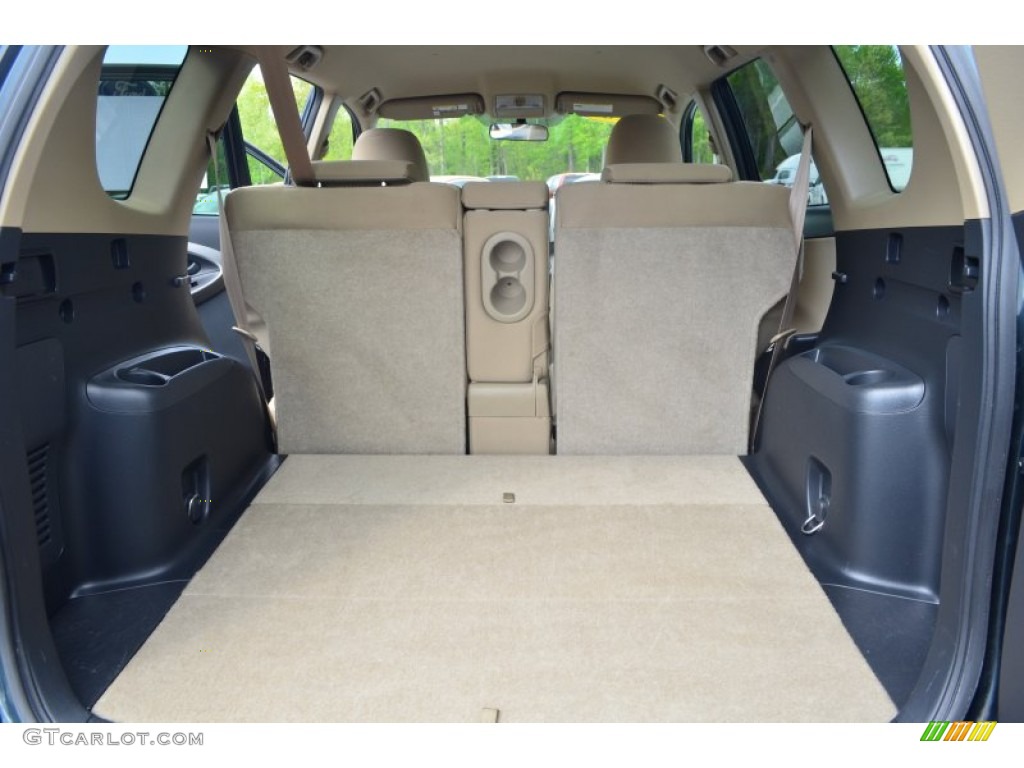 2010 RAV4 I4 - Black Forest Pearl / Sand Beige photo #13