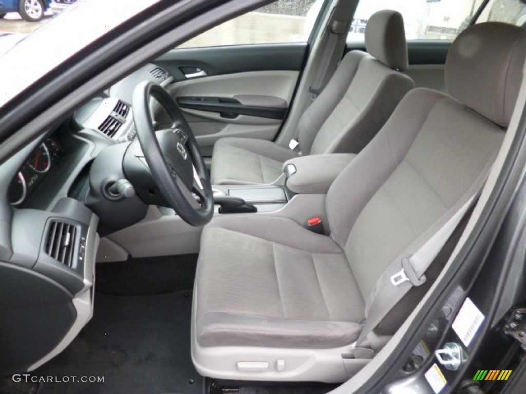 Gray Interior 2011 Honda Accord LX-P Sedan Photo #79987550