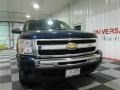 2009 Imperial Blue Metallic Chevrolet Silverado 1500 LS Crew Cab  photo #2