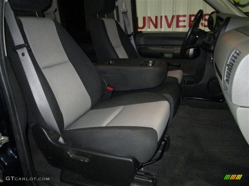2009 Silverado 1500 LS Crew Cab - Imperial Blue Metallic / Dark Titanium photo #18