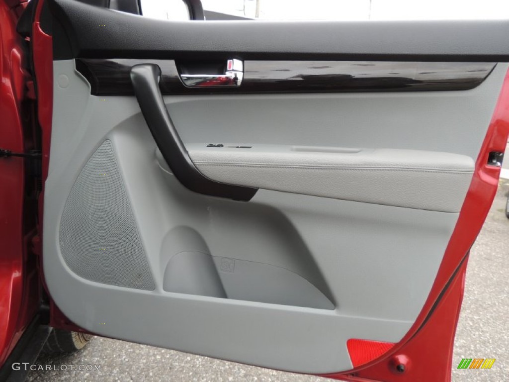 2011 Sorento LX - Spicy Red / Gray photo #11