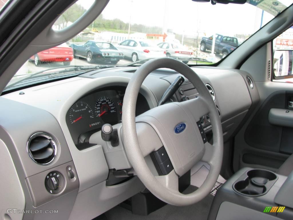 2006 F150 XLT SuperCrew 4x4 - Black / Medium/Dark Flint photo #8