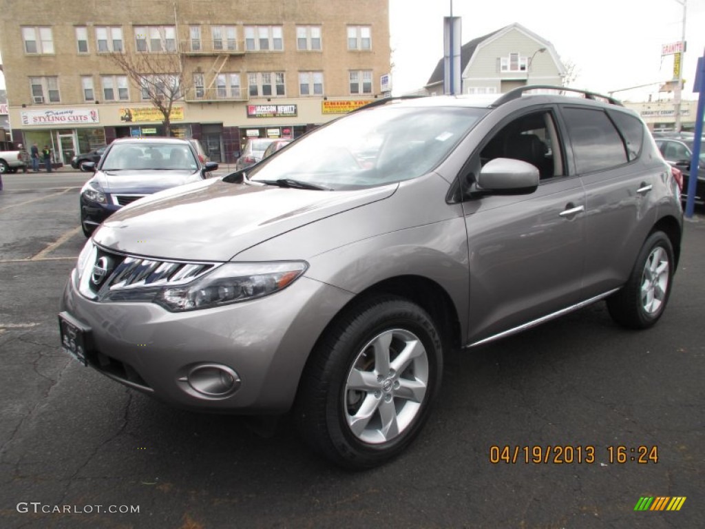 2009 Murano SL AWD - Platinum Graphite Metallic / Black photo #3