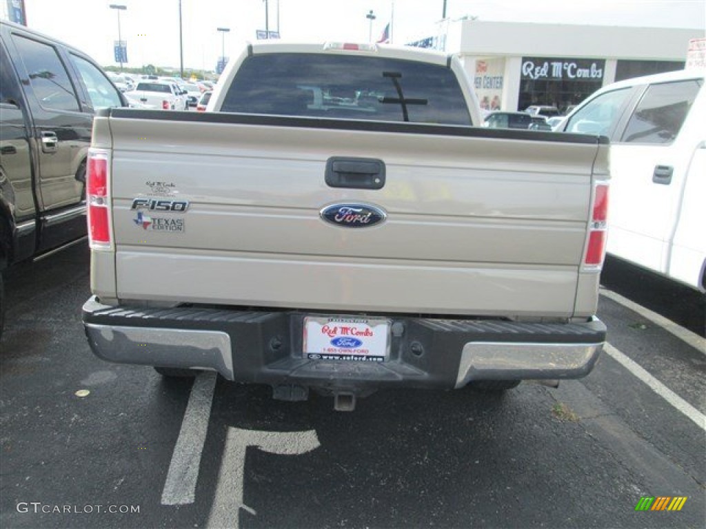 2010 F150 XLT SuperCrew - Pueblo Gold Metallic / Tan photo #5