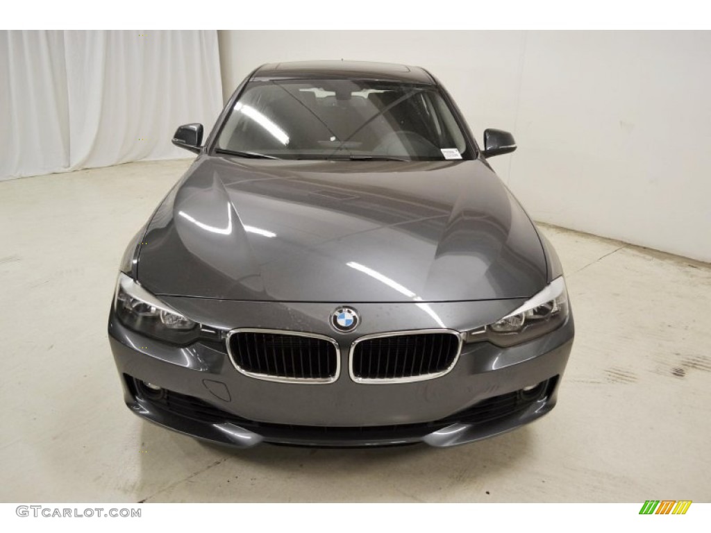 2013 3 Series 328i Sedan - Mineral Grey Metallic / Black photo #4