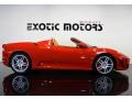 2007 Rosso Corsa (Red) Ferrari F430 Spider F1  photo #2