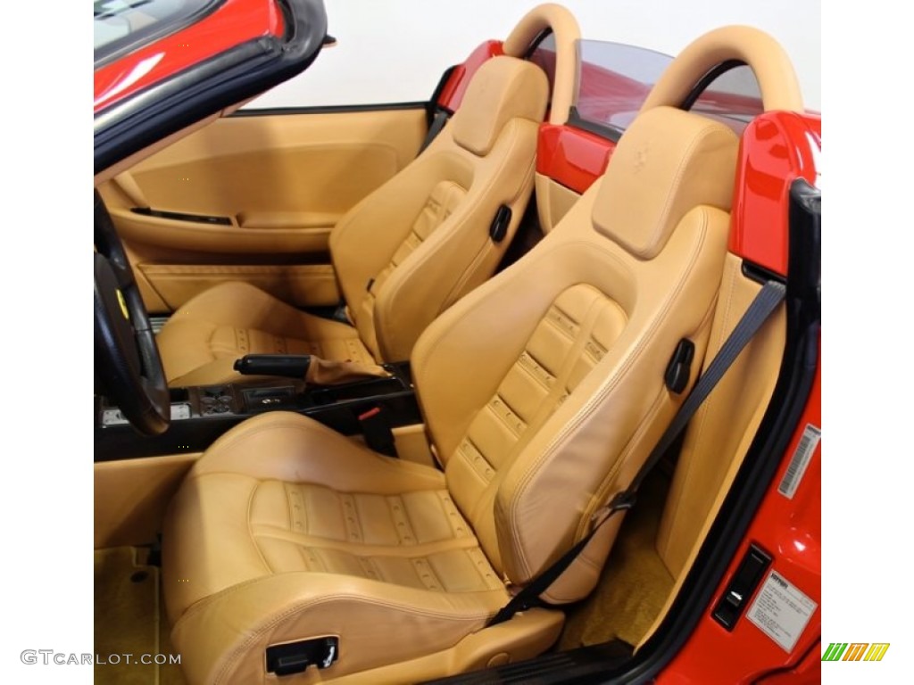 Beige Interior 2007 Ferrari F430 Spider F1 Photo #79990511