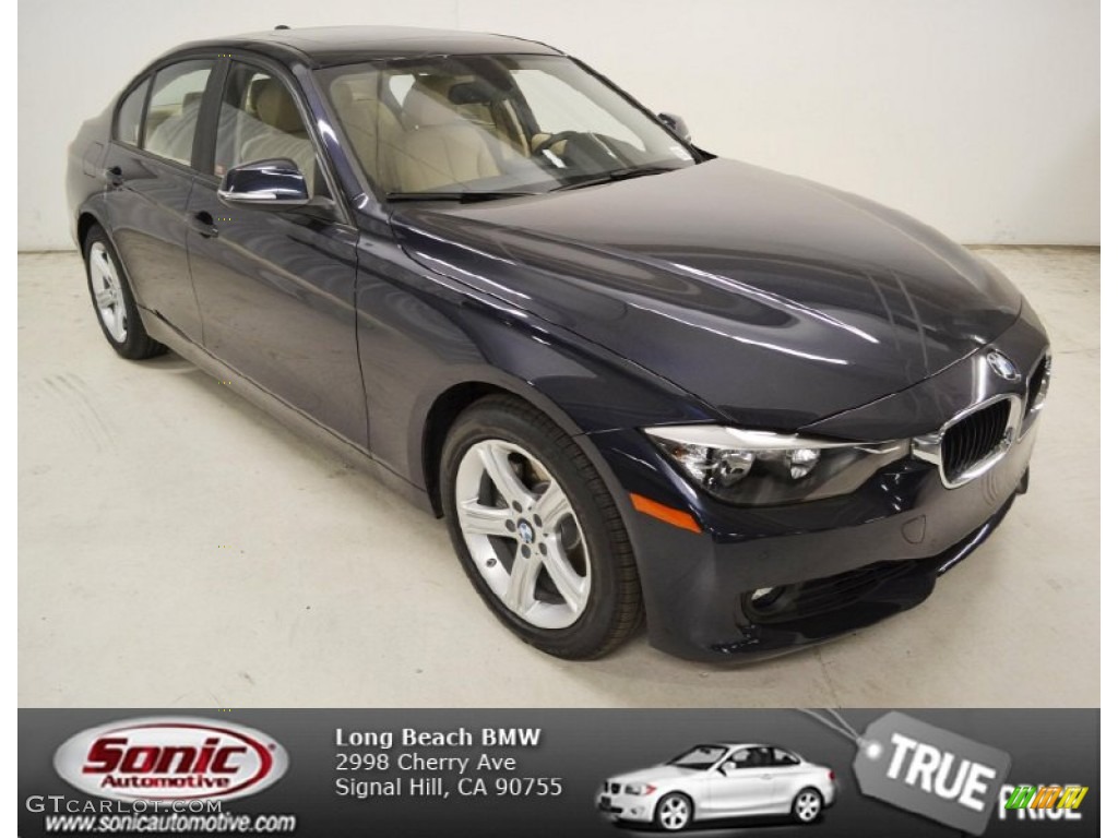 2013 3 Series 328i Sedan - Imperial Blue Metallic / Venetian Beige photo #1