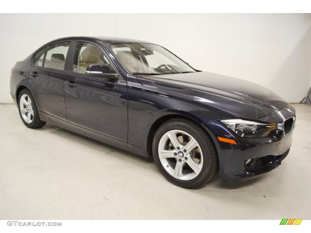 2013 3 Series 328i Sedan - Imperial Blue Metallic / Venetian Beige photo #2