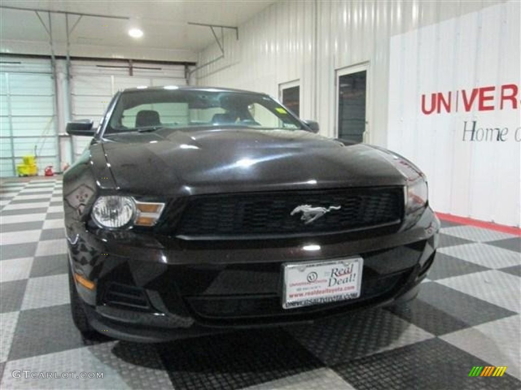 2012 Mustang V6 Premium Coupe - Lava Red Metallic / Charcoal Black photo #2