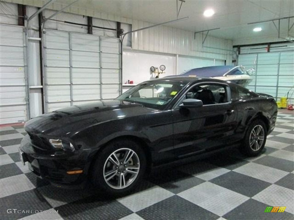 2012 Mustang V6 Premium Coupe - Lava Red Metallic / Charcoal Black photo #4