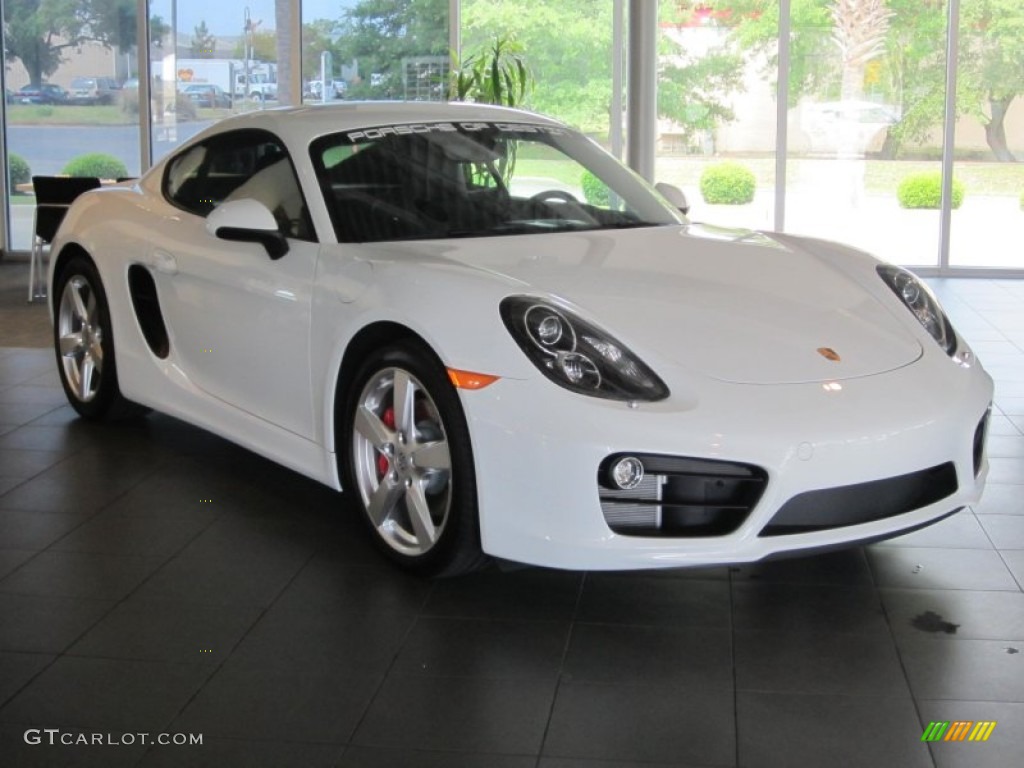 White 2014 Porsche Cayman S Exterior Photo #79992376
