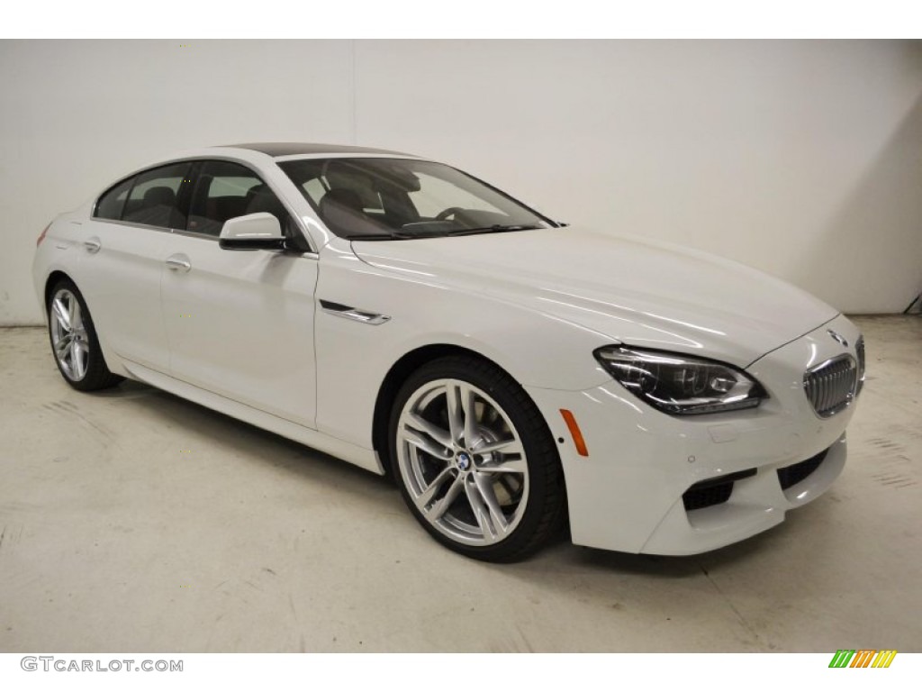 Alpine White 2013 BMW 6 Series 650i Gran Coupe Exterior Photo #79992616