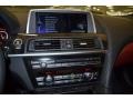2013 BMW 6 Series Vermillion Red Interior Controls Photo
