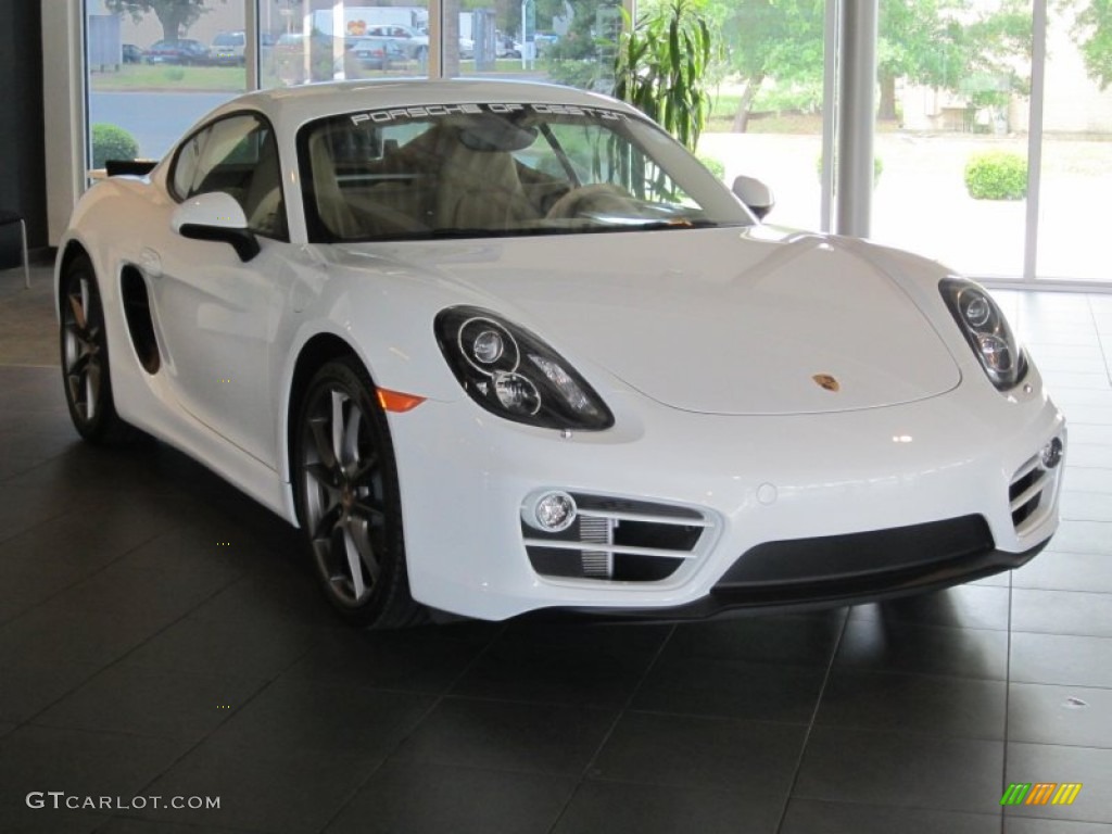 White 2014 Porsche Cayman Standard Cayman Model Exterior Photo #79992917