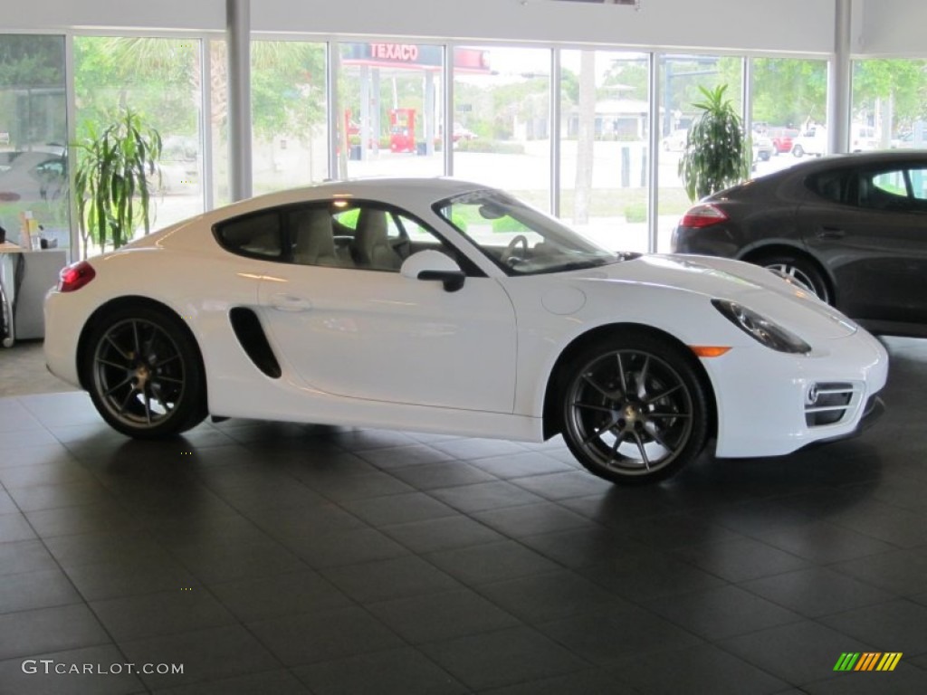 White 2014 Porsche Cayman Standard Cayman Model Exterior Photo #79992940