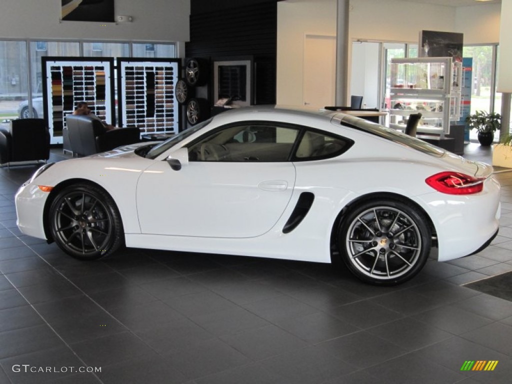 White 2014 Porsche Cayman Standard Cayman Model Exterior Photo #79993013