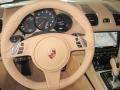 Luxor Beige 2014 Porsche Cayman Standard Cayman Model Steering Wheel