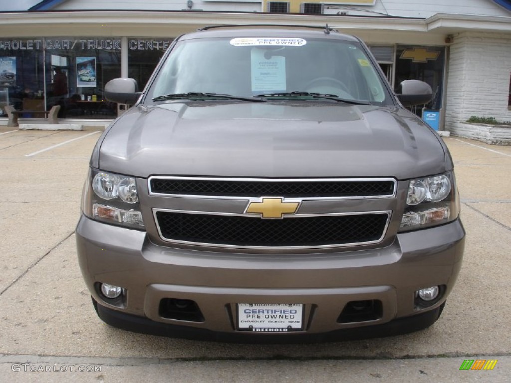 2012 Tahoe LT 4x4 - Mocha Steel Metallic / Light Titanium/Dark Titanium photo #2