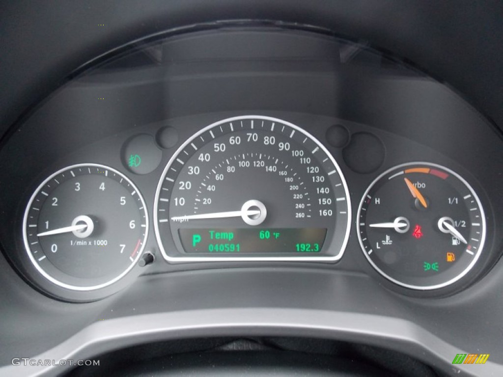2008 Saab 9-3 Aero XWD Sport Sedan Gauges Photos