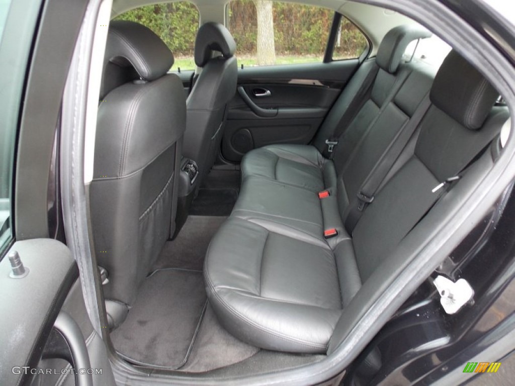 2008 Saab 9-3 Aero XWD Sport Sedan Rear Seat Photo #79994006