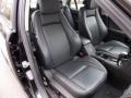 2008 Saab 9-3 Black Interior Front Seat Photo