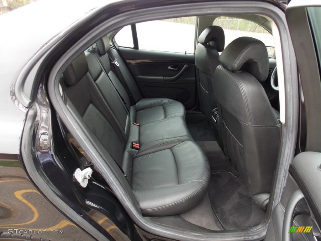 Black Interior 2008 Saab 9-3 Aero XWD Sport Sedan Photo #79994114