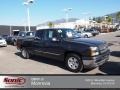 2005 Dark Gray Metallic Chevrolet Silverado 1500 LS Extended Cab  photo #1