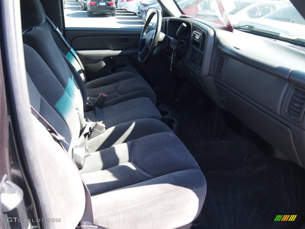 2005 Silverado 1500 LS Extended Cab - Dark Gray Metallic / Dark Charcoal photo #3