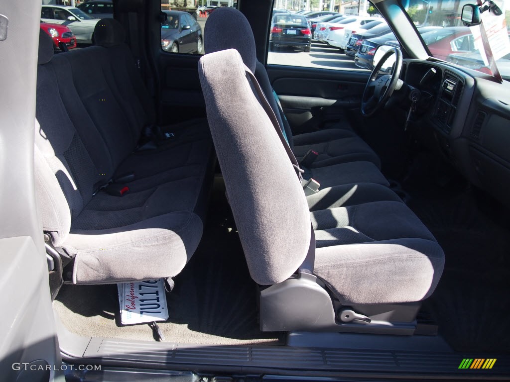 2005 Silverado 1500 LS Extended Cab - Dark Gray Metallic / Dark Charcoal photo #5