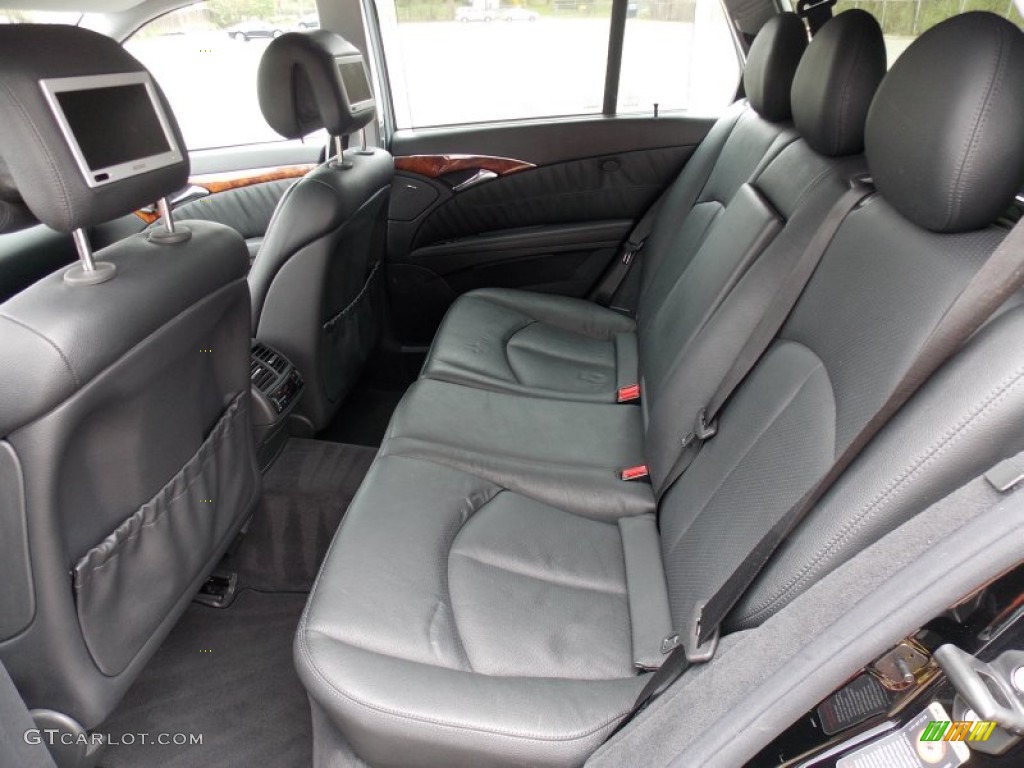 2005 Mercedes-Benz E 500 4Matic Wagon Rear Seat Photo #79994557