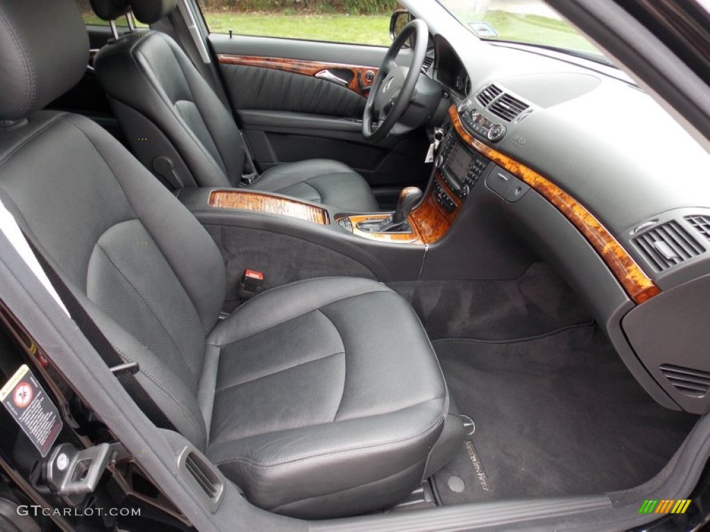 Charcoal Interior 2005 Mercedes-Benz E 500 4Matic Wagon Photo #79994603
