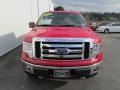 2009 Bright Red Ford F150 XLT SuperCab 4x4  photo #3