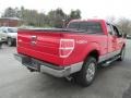 2009 Bright Red Ford F150 XLT SuperCab 4x4  photo #5