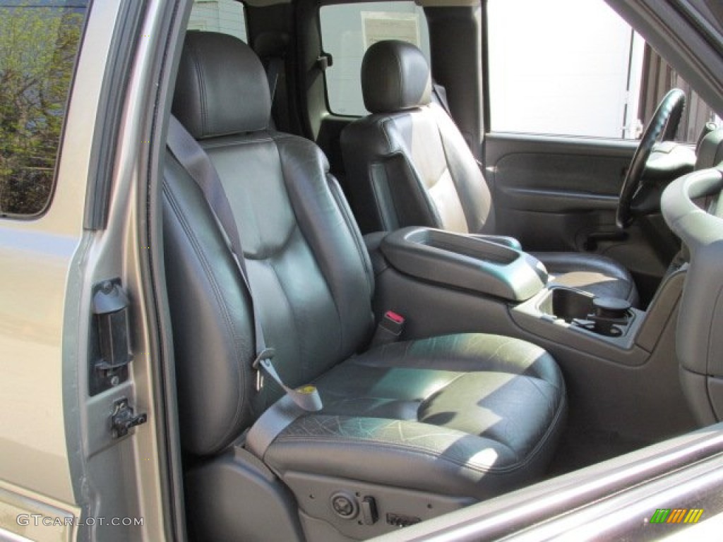 Dark Charcoal Interior 2003 Chevrolet Silverado 2500HD LT Extended Cab 4x4 Photo #79995779