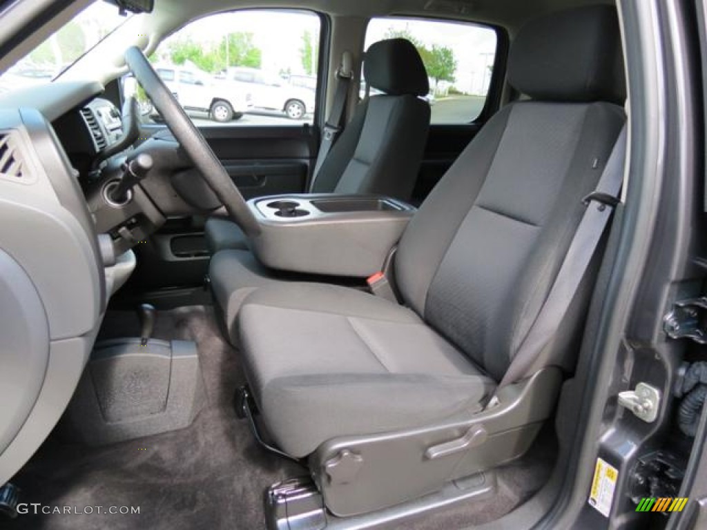 2010 Silverado 1500 LS Crew Cab 4x4 - Taupe Gray Metallic / Dark Titanium photo #8