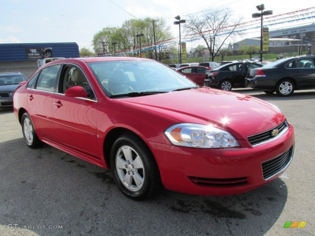 Victory Red 2009 Chevrolet Impala LT Exterior Photo #79996772