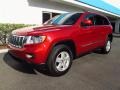 2011 Inferno Red Crystal Pearl Jeep Grand Cherokee Laredo  photo #8