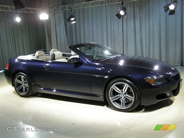 2007 M6 Convertible - Monaco Blue Metallic / Sepang Beige photo #3