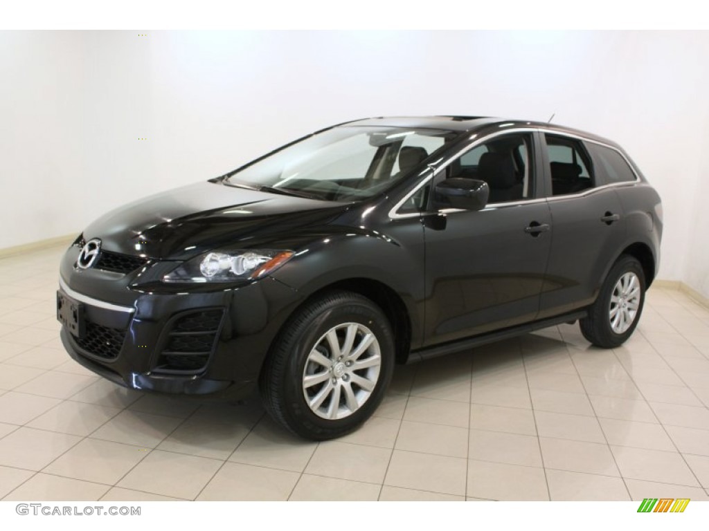 Brilliant Black 2010 Mazda CX-7 i Sport Exterior Photo #79997227