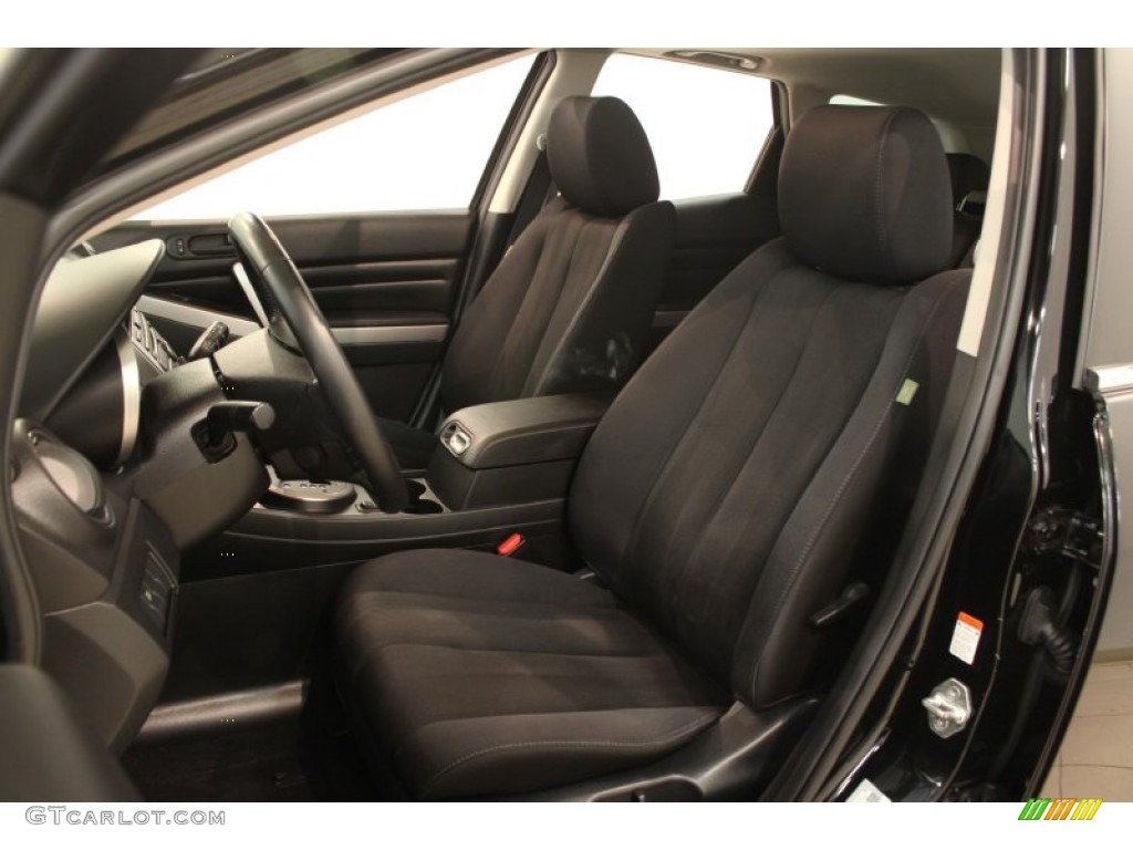 Black Interior 2010 Mazda CX-7 i Sport Photo #79997262