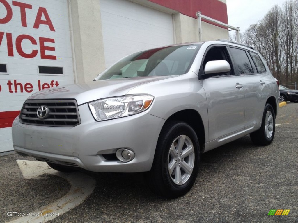 2010 Highlander SE 4WD - Classic Silver Metallic / Black photo #1